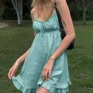 Cool Green Summer Dress